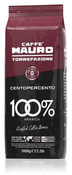 CENTOPERCENTO COFFEE BEANS 1000GR