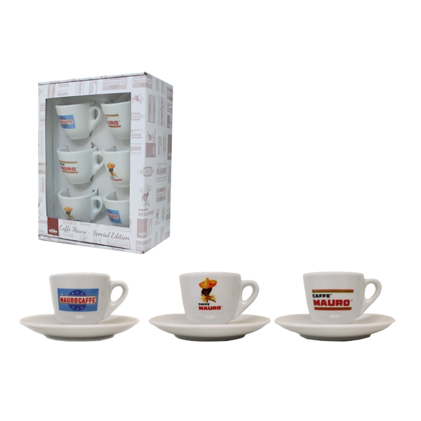 VINTAGE CUP SET 6PCS 